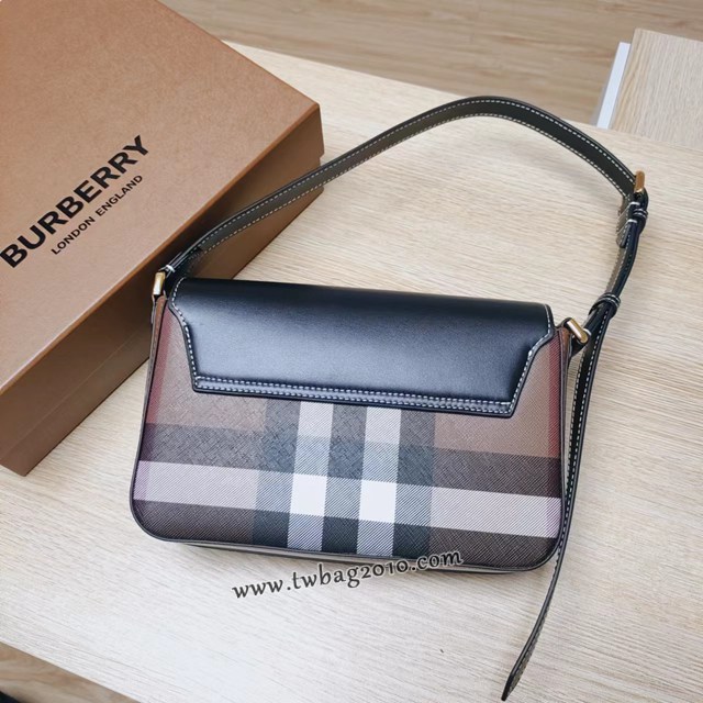 Burberry專門店新款女士肩背包 巴寶莉23秋冬款大號格紋腋下包 yxb1306